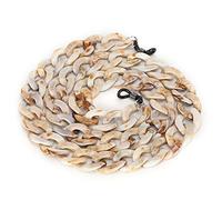 Porte-lunettes, chaîne de lunettes 26 pouces élégant pour lunettes de lecture pour lunettes optiques pour lunettes de prescription pour lunettes de soleil(Marron 1995)