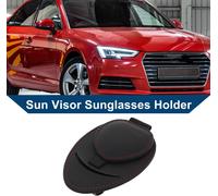 Porte-Lunettes De Soleil Pour Pare-Soleil Voiture / Clip Pour Lunettes Soleil Avant Pour Pare-Soleil Voiture SUV Camion / Organisateur Panneau Pare-Soleil CuirPolyuréthane/ 1 PièCe Noire