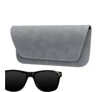 Porte-lunettes De Voiture | Étui À Lunettes De Soleil Pare-soleil En Cuir PU | Boîte De Rangement Universelle Pour Lunettes De Voiture, Avec Fermeture Magnétique Douce Et Doubles Clips Élastiques, Org