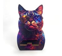 Porte Lunettes,Guador Dazzle Le chaton Porte Lunettes Maison Créatif Support Lunette Décoration Porte Lunette Support De Lunettes De Soleil Table De Nuit Entrée Maison Bureau Support Lunettes En Bois