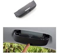 Porte Lunettes Pare Soleil Voiture pour Alfa Romeo Giulia Stelvio MiTo Giulietta Tonale Alfa 4C, Support Étuis Lunettes Organiseur BoîTe ABS Multifonction Rangement Arrimage Accessoires Intérieurs