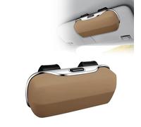Porte Lunettes pour Pare-Soleil de Voiture pour R-Ange Rover Evoque (2013-2019), Étui à Lunettes de Voiture, Clip de Support de Lunettes de Soleil de Visière de Voiture,A Beige