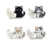 Porte-m-oustaches De Chat,vase Souvenir De M-oustaches De Chat Acrylique 2D