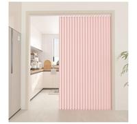 Porte magnétique plissée à isolation thermique - Sans perçage - Bloque la lumière - Économie d'énergie - Protection de l'intimité - 240 x 240 cm - Parfait pour la maison et le bureau