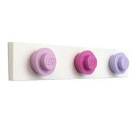 Porte Manteau 3 Patères en forme de LEGO - Rose
