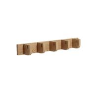 Porte-manteau 5 crochets Hubsch Interior Nomad Small Beige 60x10 cm