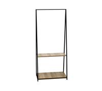 Porte-manteau - 7H SEVEN HOUSE - OSTO - Métal et bois - 150x64x40cm - Brun/Noir