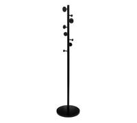 5five – Porte-manteau Cercle 8 crochets bois noir