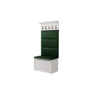 Porte-manteau Andy vert coffre et siège