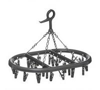 Porte-manteau avec 24 crochets