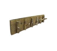 Porte-manteau - vidaXL - Bois de récupération massif - 60 x 15 cm - Marron - Intérieur Marron G