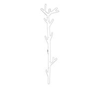 Porte-manteau Branche Blanc