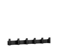 Porte-manteau Colonne en Noir Long