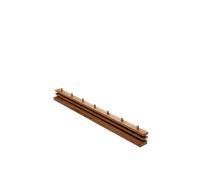 Porte-manteau Cutter de La Collection Skagerak de Fritz Hansen, 100 Cm, Teck/acier Inoxydable