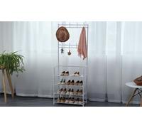 Porte-Manteau D Entrée Avec Étagère À Chaussures : Hg03411