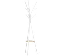 Porte-manteau design branches blanc Gris