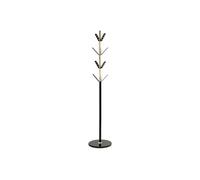 Porte-Manteau Design "Corneille" Noir & Naturel