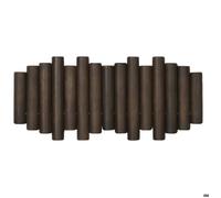 Porte manteau en bois 5 crochets Hook noyer