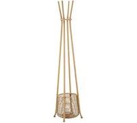 Porte-manteau en rotin avec porte-parapluies 49x175cm Panama G