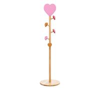 Atmosphera – Porte-manteau enfant Cœur Solea Beige H135cm