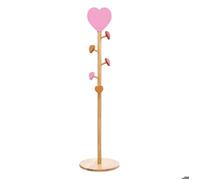 Atmosphera – Porte-manteau enfant Cœur Solea Beige H135cm