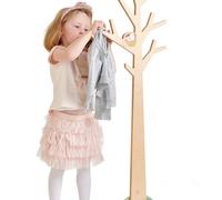 Tender Leaf Toys Porte-manteau Forêt – bois naturel aspect arbre – beige – pour enfant dès 3 ans