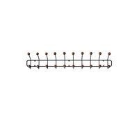 Porte-manteau Horizontal Bill en L , Noir/frêne Foncé