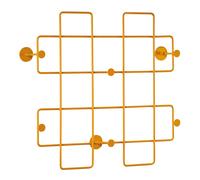 Porte-manteau mural Bazar 60x60cm D 10cm/6 hooks