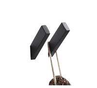 Porte manteau mural Crochet mural en acier inoxydable noir et argent, crochet simple for vêtements de salle bain, for manteau, cuisine, multifonctionnel Porte serviette salle de bain(SHK-1800)