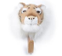 Porte manteau mural en acrylique 23x10 cm tigre collection SOFT ANIMAL