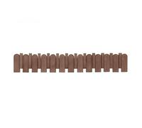 Porte-manteau Mural en Bois, Crochet Mural Rabattable en Forme de Touches de Piano, Cintre Multi-usages pour Manteaux, Sacs, Chapeaux, pour Entrée, Chambre, Salle de Bain, Cuisine(Brown B,12 hooks)