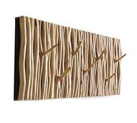 Porte-manteau mural en forme de branche d'arbre, cintre nordique en bois massif, crochets muraux robustes, crochets muraux créatifs pour mur, pour serviettes, sacs, vêtements, chapeaux