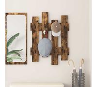 Porte-manteau mural Montage mural Bois d'ingénierie Rangement à moderne vidaXL v