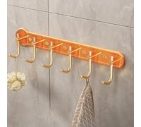 Porte-manteau Mural, Porte-manteau Suspendu Dans L'entrée, Porte-manteau Avec Crochets, Crochets Muraux Imperméables Et Robustes, Pour Manteau, Écharpe, Sac, Serviette, Clé, Chapeau ( Color : Orange )