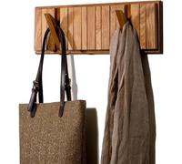 Porte-Manteau Piano Mural en Bois, Porte-Crochet Mural Rabattable, Porte-Manteau Mural à Panneaux, Porte-Manteau Suspendu Grill Derrière La Porte De Chambre à Coucher, B, 46.5 * 15cm