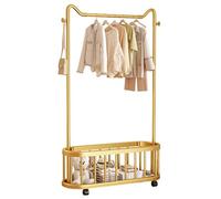 Porte-manteau portable double couche avec oreilles de chat - Cintre indépendant pour chambre à coucher, salon, balcon et couloir - Solution de rangement élégante et fonctionnelle