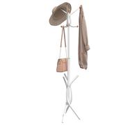 Porte-manteau Portant à Vêtements Chambre Intérieur Fer Enduit de Poudre vidaXL