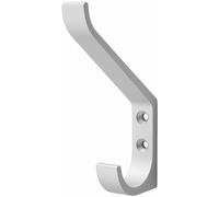 Porte-manteau - porte-chapeau - aluminium - argent mat - 148 HERMETA