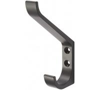 Porte-manteau - porte-chapeau - aluminium - noir - 148 HERMETA