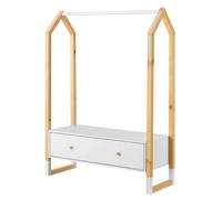 Porte-manteau pour enfants Filla Nature, blanc