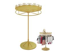 Porte-manteau rotatif à 360° pour une grande capacité et stabilité, idéal pour les magasins de vêtements et l'utilisation domestique