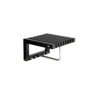 Porte-manteau Skagerak Collection Cutter Mini en Chêne Noir et Acier Inoxydable
