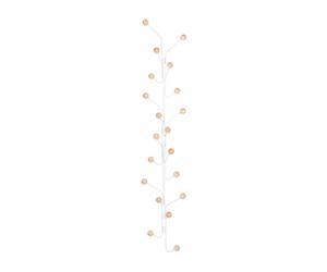 Porte-manteau Vertical Bill Blanc/ Bouleau