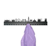 Porte-Manteau Villes London WxHxD 80x18x3.5cm