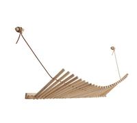 Porte-manteau Woud Knaegt en Chêne Blanc et Cuir