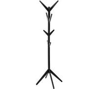 5 five simply smart Porte-manteaux 8 crochets bois Noir