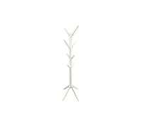 Home deco factory – Portemanteau arbre HD6192 en bambou, 178 cm, 8 patères, blanc