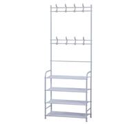 Porte-manteaux d'entrée avec étagère à chaussure Herzberg HG03367 Herzberg