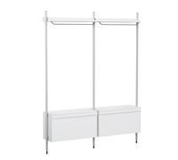 Porte-manteaux Pier System 1002 WxHxD 162x209x34cm