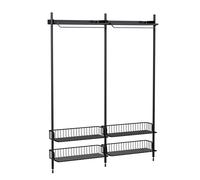 Porte-manteaux Pier System 1012 WxHxD 162x209x31.5cm
